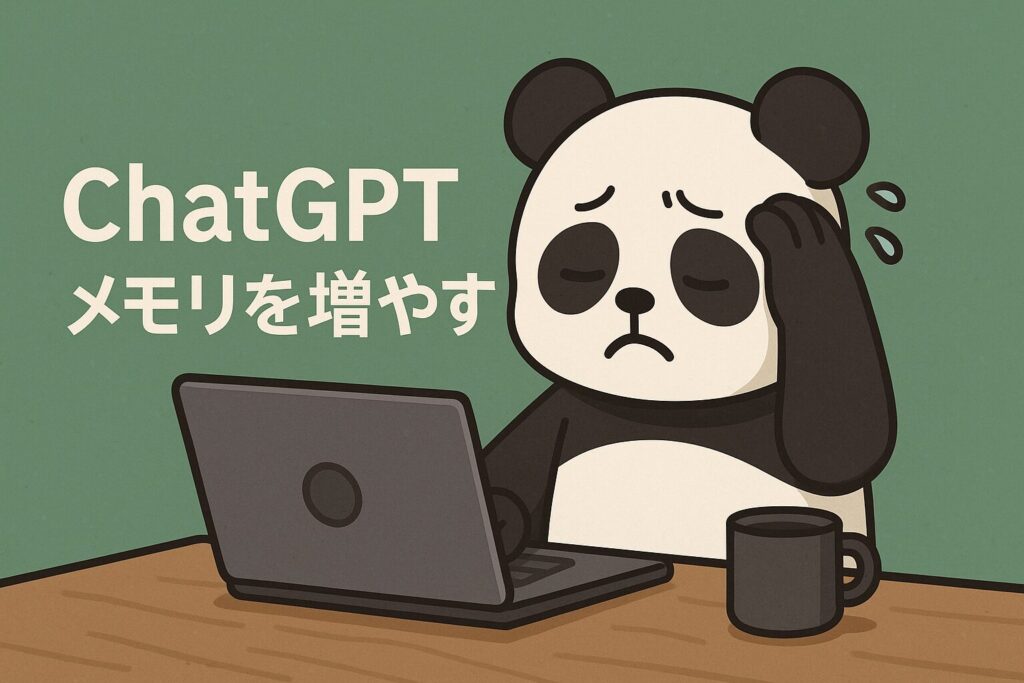 ChatGPTのメモリを増やす方法と活用術｜容量管理と拡張ガイド