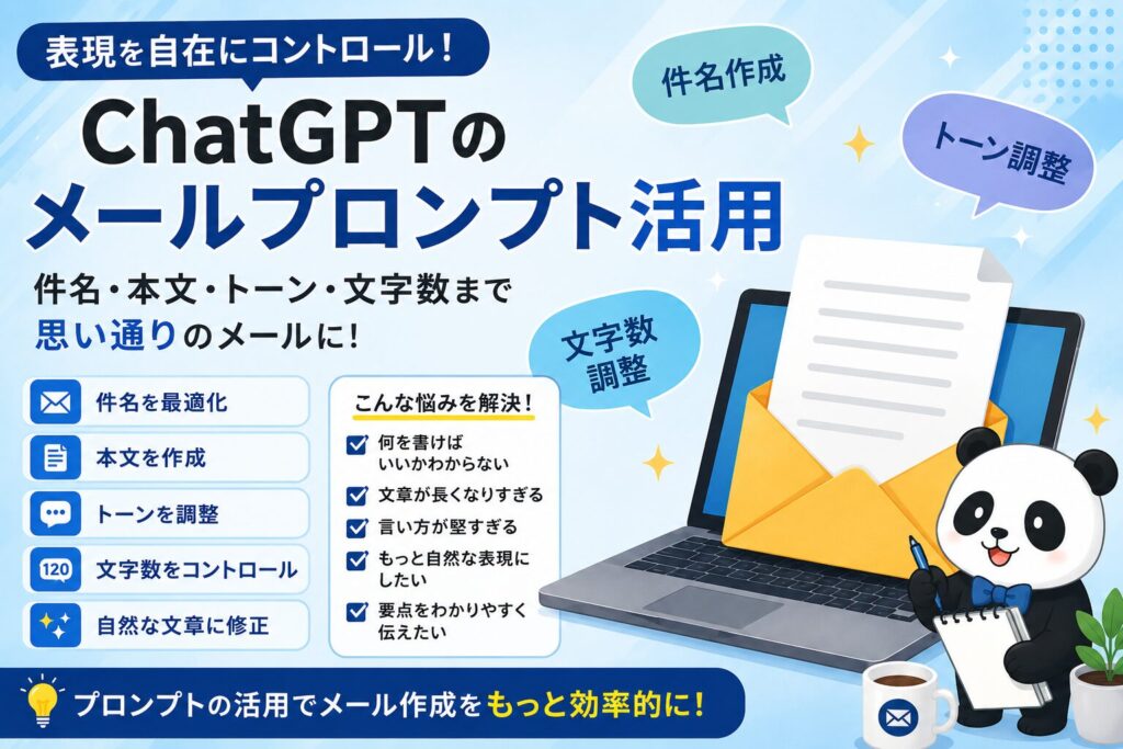 ChatGPTのメールプロンプト活用