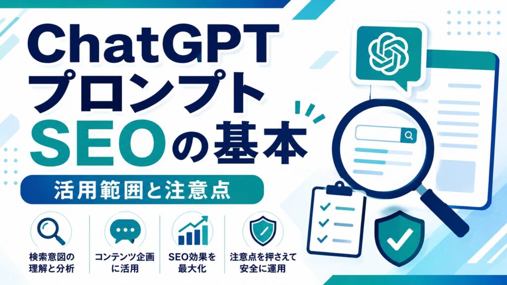 chatgptプロンプトseoの基本